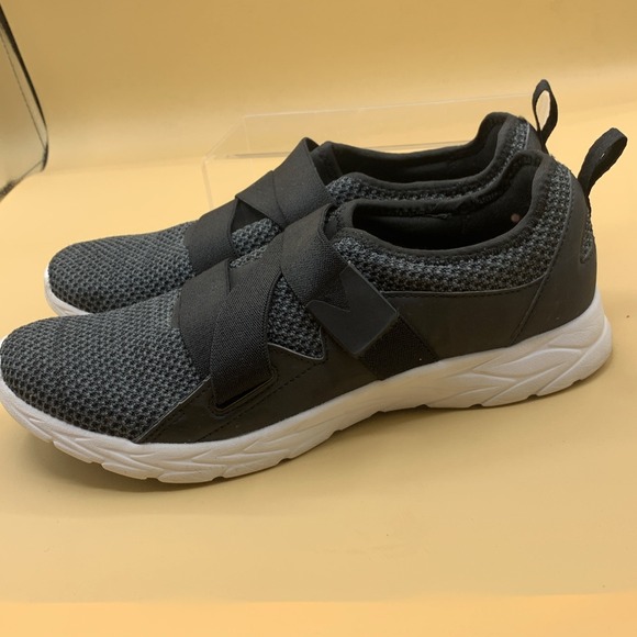 Vionic Aimmy Adjustable Straps Supportive Walking Sneakers Size 10 Black - Picture 3 of 7